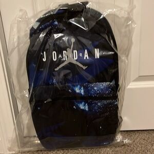 Jordan Blue and Black Backpack